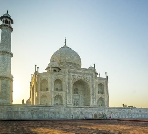 Taj Mahal at sunrise, Agra